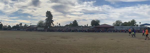 6th grade versus teachers Turkey bowl1